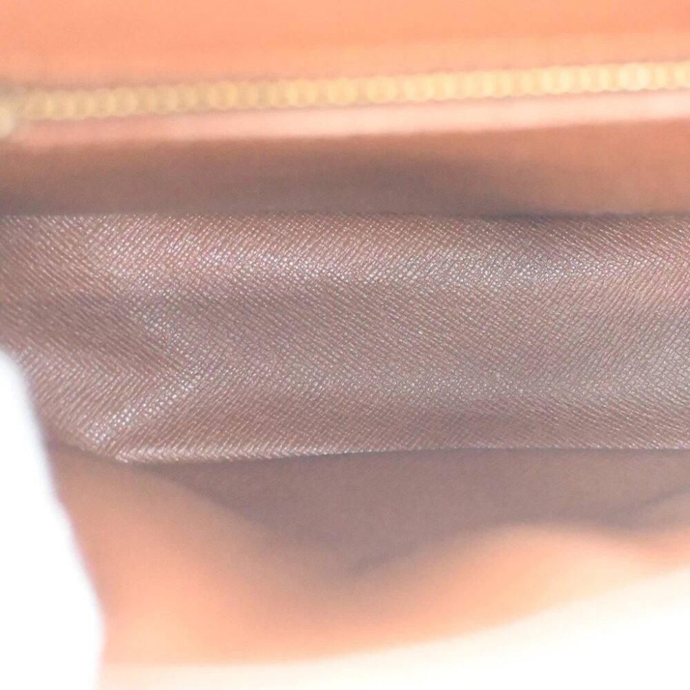LOUIS VUITTON Saint Cloud MM Shoulder Bag Monogram Leather Brown - Picture 11 of 15
